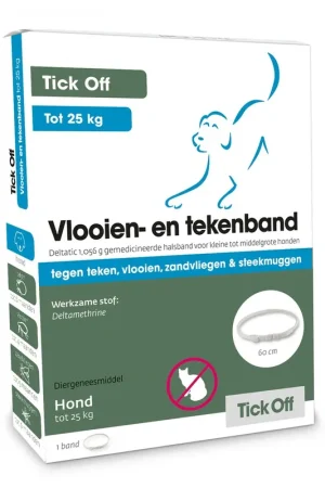 Tick Off Teken En Vlooienband Kleine - Middelgrote Hond Tot 25kg Koop Online
